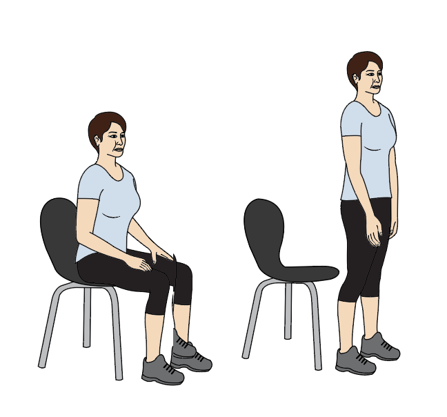 Sit to Stand - Exercises for Strength | Chicago Caregiving