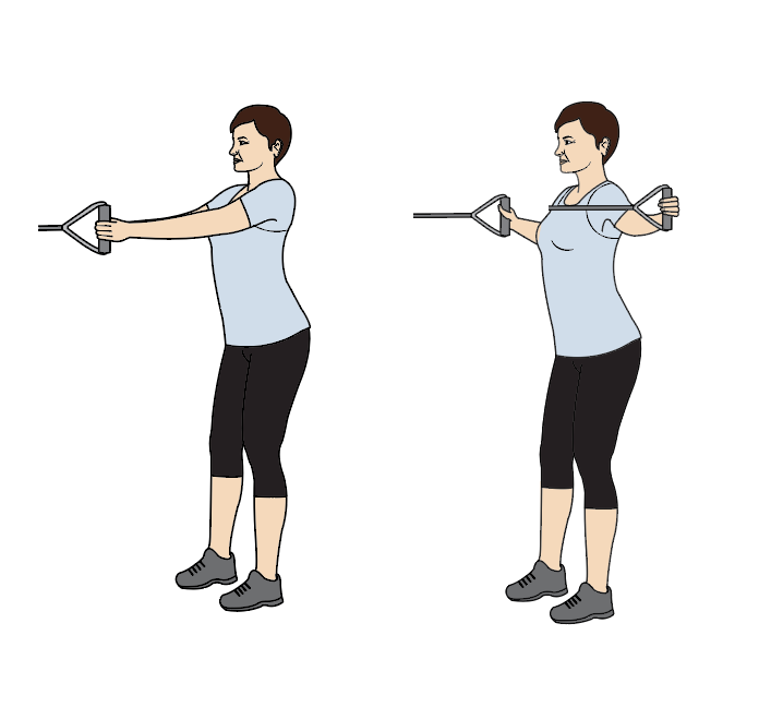 Rear shoulder fly - Exercises for Strength | Chicago Caregiving