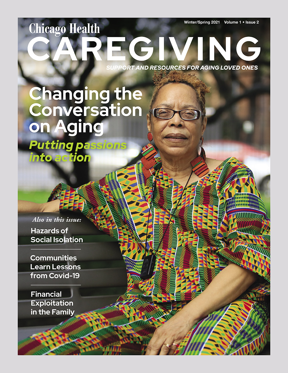 Caregiving Winter Spring 2021 Cover