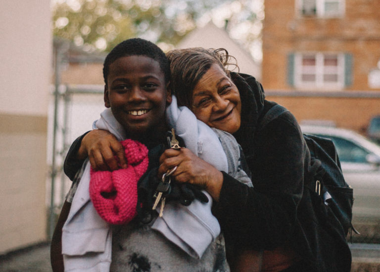 Diana Martin-Logan with her Great-grandson, Jaylin McCray. Photo by Jim Vondruska