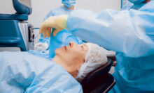 Woman Undergoing Cataract Surgery, Chicago Health Magazine Online