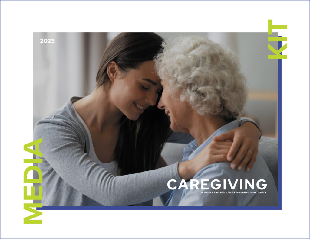 Caregiving media kit cover 2023