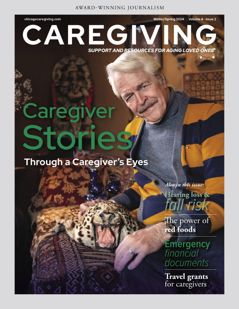 Caregiving magazine cover Winter/Spring 2024