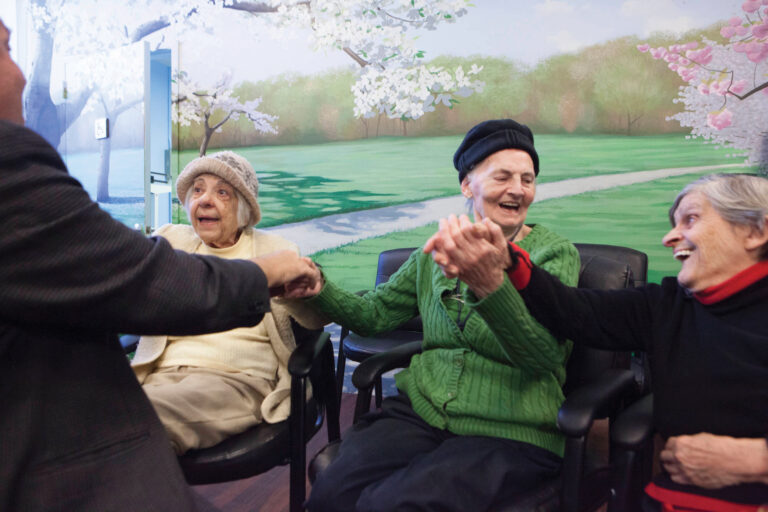 workshop participants of the Alzheimer’s Poetry Project