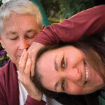 Rebecca Schewe with her daughter, Erica. Photos by Jeff Schewe