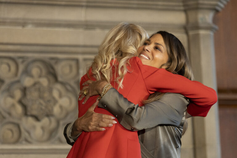 Actress Halle Berry takes the stage at UIC's menopause seminar