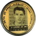 Joseph Leone military identification tag