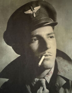 Joseph Leone during military service in World War II