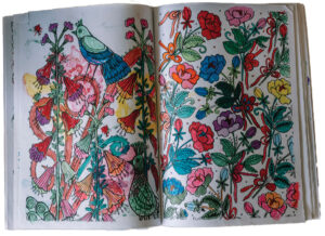 Pages from Neta’s coloring book